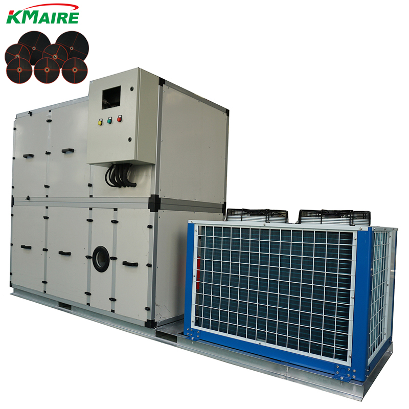 ZCKL-1500 Industrial Dehumidifier With Direct Expansion Air Condition Silica Gel Wheel Rotary Dehumidification